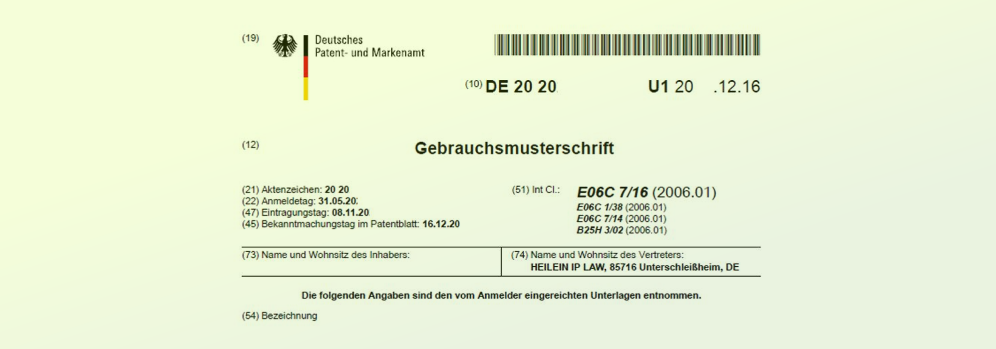 German Utility Publication