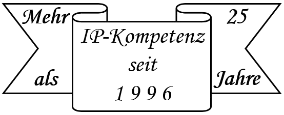 Mehr als 25 Jahre IP Kompetenz seit 1996.